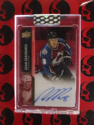 2021-22 Adam Deadmarsh Clear Cut Exclusives/35 Auto CC-AD UD Colorado Avalanche  - Image 1 of 2