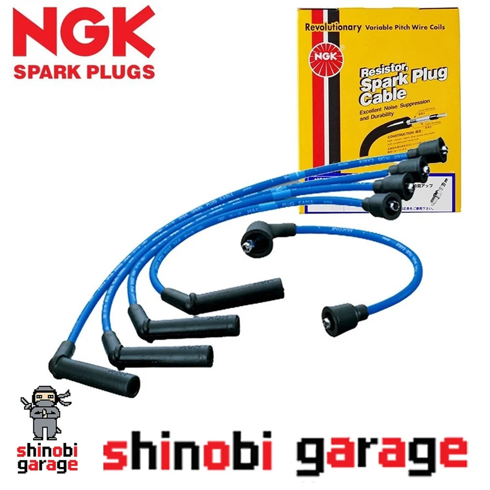 Juego de cables de enchufe NGK RC-FX49 para Subaru Impreza GF3 GF4 EJ16 SOHC 1994-1995 Foto 1 de 1