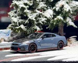 TG MINIGT 1:64 Gray 2024 GTR R35 Nismo Sports Model Diecast Metal Car New - Picture 1 of 8