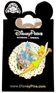 2009 Tinker Bell Disneyland Resort Dornröschen Schloss Mystery Pin # 69577 - Bild 1 von 2