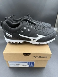 Mizuno 9-Spike Ambition 2 Mid Men's Metal Baseball Cleats Size 9 - Picture 1 of 6