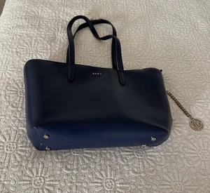 DKNY Navy Medium Tote - Picture 1 of 5