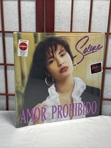 Selena Amor Prohibido. 30th Anniversary Target Pink Vinyl LP w Poster NEW R1 - Imagen 1 de 17