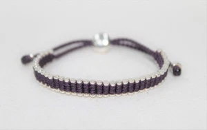 Links of London Damas Amistad Mini 925 Pulsera Púrpura Oscuro NUEVO PRECIO DE VENTA SUGERIDO POR EL FABRICANTE 175 - Imagen 1 de 1