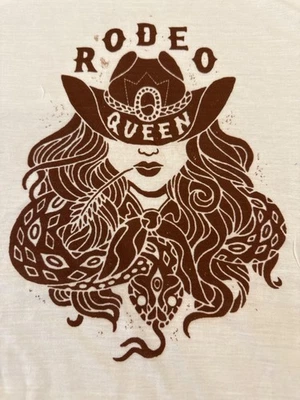 Camiseta Dingo Rodeo Queen para mujer talla M Foto 1 de 4