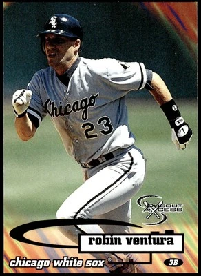 1998 SkyBox Dugout Axcess #60 Robin Ventura - Image 1 of 2