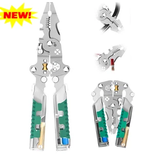 New! -Portable Multi-Functional Fold Wire Stripper Scissor With Electrical Test - Picture 1 of 10