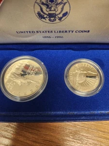 UNITED STATES 1986 S ELLIS ISLAND ONE DOLLAR (PSL037297) - Picture 1 of 4