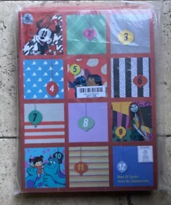 Disney 12 Days of Socks Advent Calendar Ladies XS/S - Picture 1 of 8