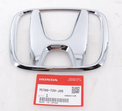 Original OEM Honda 75700-T3V-J00 emblema parrilla delantera 2017-2019 Ridgeline Foto 1 de 4