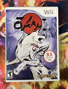 Okami Nintendo Wii CIB Complete with Manual Used Tested and Working