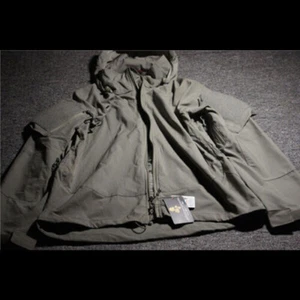Tactical Nylon Soft Shell Zipper Coat PCU L5 Wind Coat Hiking Jacket - Picture 1 of 25