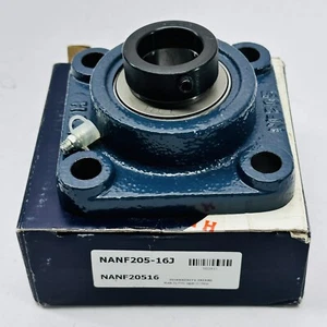 FYH NANF205-16J VIERKANTFLANSCH MIT EXZENTERBUND 1 MONTIERTE LAGER A205-16F - Bild 1 von 4