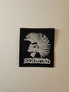The Exploited Embroidered Patch / Legendary Scottish Punk Rock Band Embroidery - Bild 1 von 4