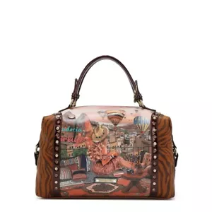 NICOLE LEE USA HEAVEN ON EARTH WIDE HANDBAG - Picture 1 of 11