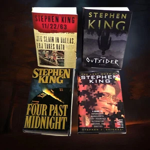Stephen King HC book lot of 4 11/22/63, Outsider, Four Past Midnight,Lost Work - Picture 1 of 23