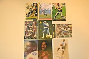 Michael Irvin Football Karten Lot, 9 Karten, Dallas Cowboys, Lot Hall of Famer #94 - Bild 1 von 2