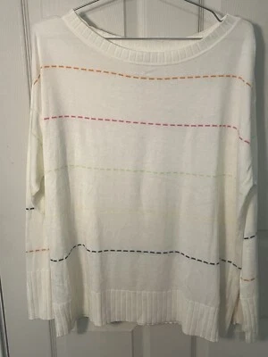 Peace Love World The Samantha Sweater Pristine Ivory - Image 1 of 4