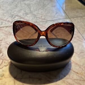 Michael Kors Large Sunglasses Brown Print