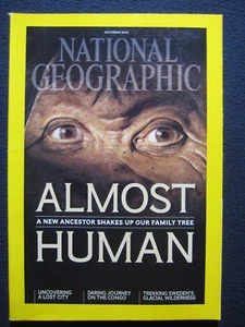 National Geographic October 2015 Mystery Man Almost Human, Honduras Lost City - Picture 1 of 13