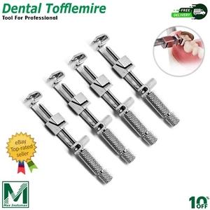 4PCS Dental Matrix Tofflemire Retainer Clip Universal Bands Stainless Steel - Picture 1 of 7