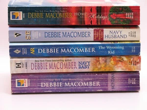 Five (5) Debbie Macomber Paperbacks - Montana, Navy, Wyoming, Holidays - Picture 1 of 4