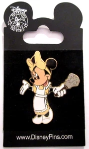 DISNEY 2005 CAST MENBER EXCLUSIVE MINNIE MOUSE HOUSEKEEPER MAID UNIFORM PIN - Picture 1 of 3