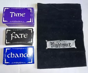 Piezas de repuesto para videojuegos Pesadilla La Pesadilla Tiempo TARJETAS Y Bolsa - Imagen 1 de 4