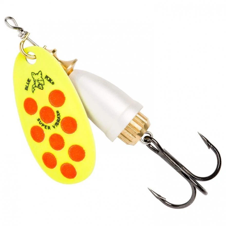 Blue Fox Spinner Vibrax UV Kunstköder Raubfischköder Spinnköder