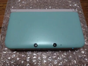 Nintendo 3DS XL LL Mint White Console Japanese ver Tested - Picture 1 of 9