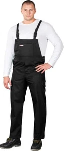 Arbeitslatzhose Latzhose Top Arbeitsjacke Schutzjacke Jacke Master Schwarz NEU - Bild 1 von 3
