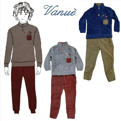 Pigiama bambino invernale in Pile coral fleece manica e pantalone lungo bimbo - Image 1 of 4