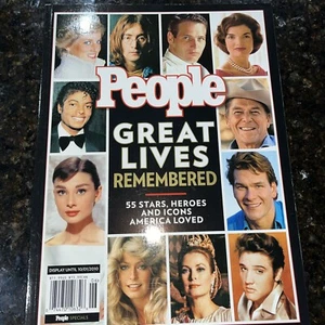 People 2010 Special Great Lives Remembered 55 Sterne Hero's Icons Edition - Bild 1 von 10