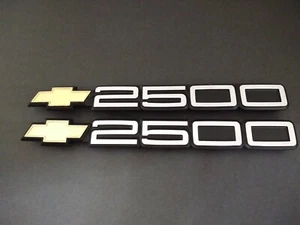 Chevy 1988-2000 Silverado 2500 Door Emblem Badge Logo Nameplate Name Plate - Picture 1 of 2
