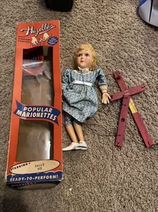 Vintage Hazelle Brand Marionette String Puppet -sally 812 - Picture 1 of 2