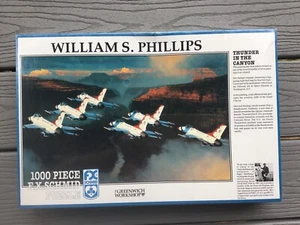 F.X. SCHMID 1000 PCS JIGSAW PUZZLE T-38'S IN FORMATION 44CM X 34CM 90014 F/S - Picture 1 of 2