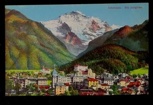 SUIZA-SUIZA 108-INTERLAKEN -La Virgen... - Imagen 1 de 1