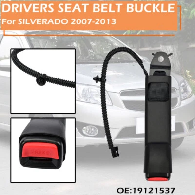 Drivers Seat Belt Buckle for Chevrolet for Silverado for Sierra 1500 2500HD 3500 - Image 1 of 4