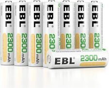 EBL AA Rechargeable Batteries 2300mAh Ni-MH (16-Count, Battery Storage Box)