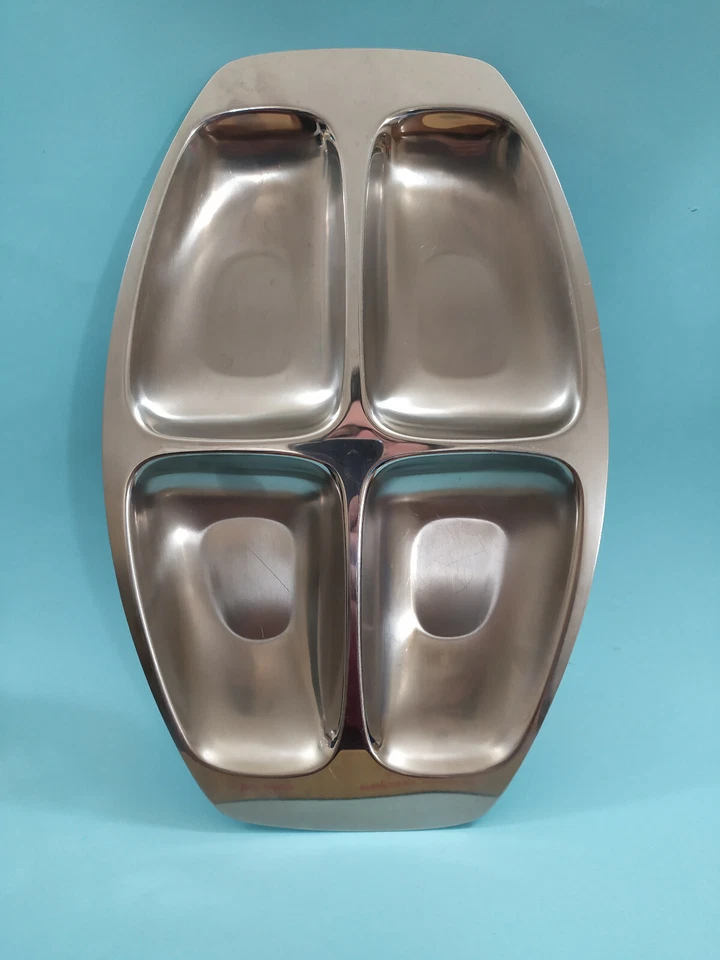 Vassoio antipastiera in acciao Alessi - Immagine 1 di 1