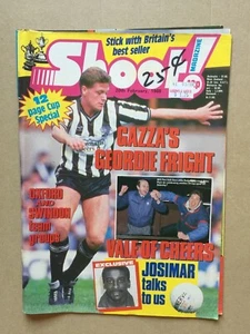 PAUL GASCOIGNE SHOOT FOOTBALL SOCCER MAGAZINE 1988 - Picture 1 of 1