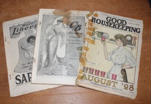 Interessantes altes Lot guter Haushaltszeitschriften 1907-1909 - Bild 1 von 1