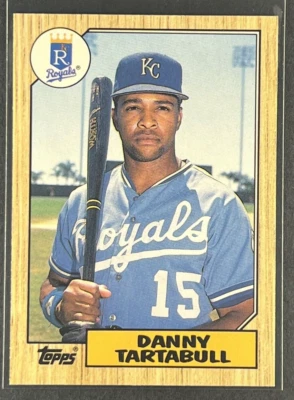 Danny Tartabull 1987 Topps Traded #120T Kansas City Royals - Image 1 of 2