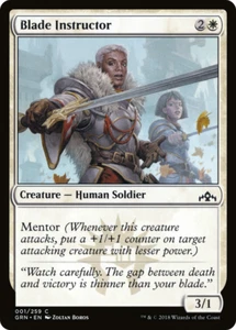 INSTRUCTOR BLADE X 4 N/M GREMIOS DE RAVNICA MAGIC THE GATHERING - Imagen 1 de 1
