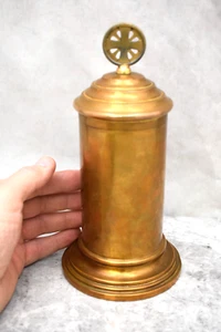 Vintage Holy Oil Stock, Parish Oil Container. 8 3/4" ht. (CU389) chalice co - Picture 1 of 10