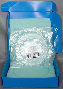 NEW Applied Materials PN: 0200-09349 150mm Flat Quartz Clamp (OX/MLR/NIT AMAT) - Picture 1 of 4