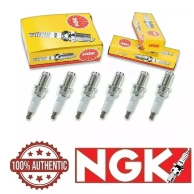 6 bujías estándar NGK para Porsche 911 H6-3,2 L 1984-1989 Foto 1 de 2