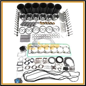 6HK1 6HK1T Engine Overhaul Rebuild Kit & Valves for Hitachi Kobelco Excavator - Picture 1 of 9
