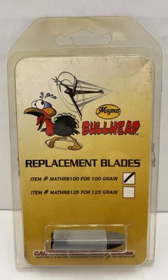 MAGNUS BULLHEAD REPLACEMENT BLADES MATHRB 100 FOR 100 GRAIN ~ NEW - Image 1 of 3