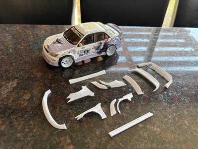 3D Printed Mini-Z Altezza Gundam Widebody kit 1/28 Drift Body - Image 1 of 4